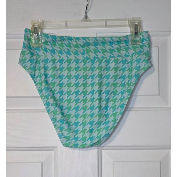 Ninety-Nine Houndstooth Print Bikini Top & Bottom Size M No Bra Inserts - Picture 5 of 10